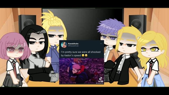 Tokyo Revengers React To Takemichi | Takemichi As Itadori | 🇺🇲🇧🇷 | Y A T S U