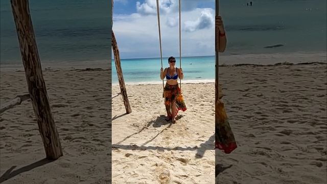 Кубинские качели на пляже. Лазурный океан, белый песок. Куба 57 тысяч ₽ с перелетом @tutsi-dieti смотреть онлайн