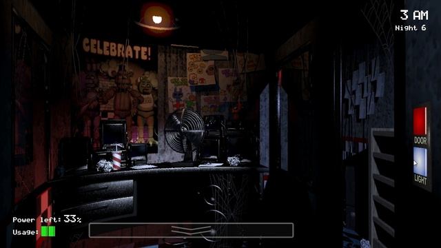 Five Nights at Freddy's 1 Прохождение ШЕСТАЯ НОЧЬ #8 смотреть онлайн