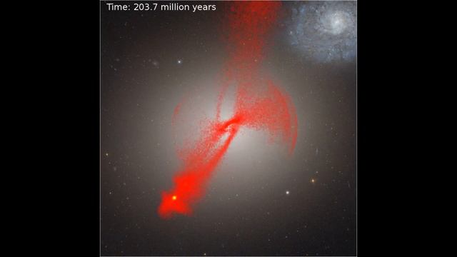Video simulation showing artist’s impression of dwarf galaxy M60-UCD1's formation смотреть онлайн