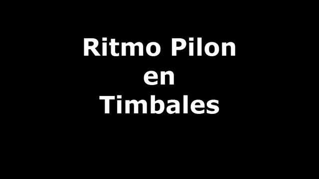 Ritmo Pilon Tutorial Congas y Timbal смотреть онлайн