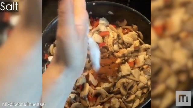 Krämig pasta farfalle med champinjoner смотреть онлайн