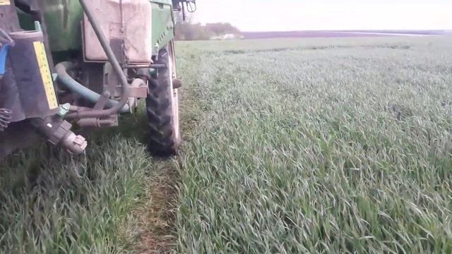 Управляю Текномой Гелекси Гербицидная обработка пшеницы смотреть онлайн