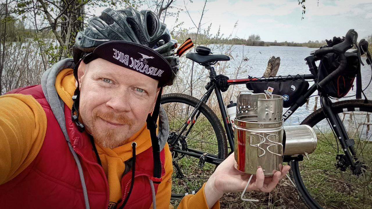 В лес на велосипеде. ТЕСТ турбо-печки  PoshehonStar.