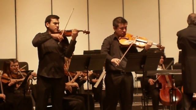 Mozart - Sinfonia Concertante para Violín, viola y orquesta смотреть онлайн