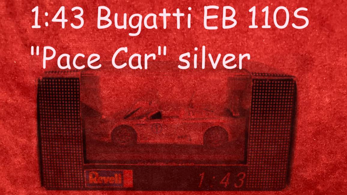 1:43 Bugatti EB110S от Revell смотреть онлайн