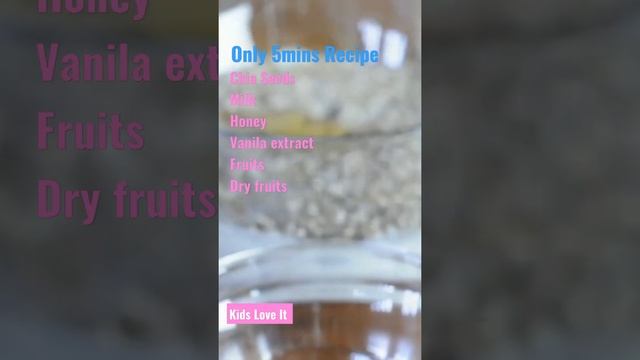 Chia Pudding| 5mins Dessert Recipe | Healthy #shorts #freshi смотреть онлайн