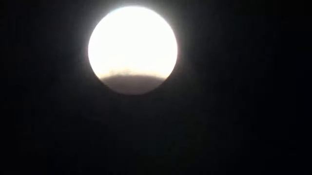 Лунное затмение 2017, съёмка в Башкортостане смотреть онлайн