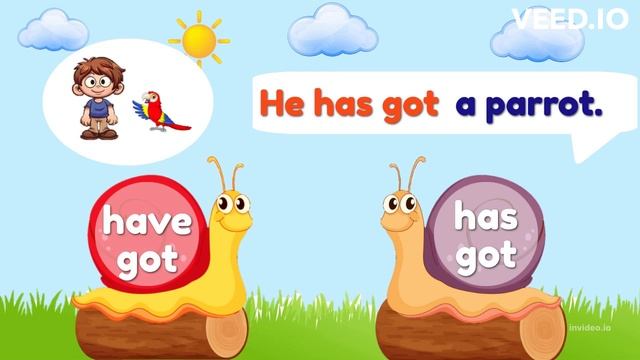 Grammar for kids: Have got - Has got смотреть онлайн