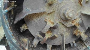 Агрегат для переработки стебля махорки.