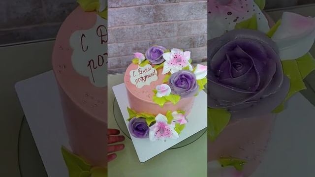 Цветы из крема смотреть онлайн