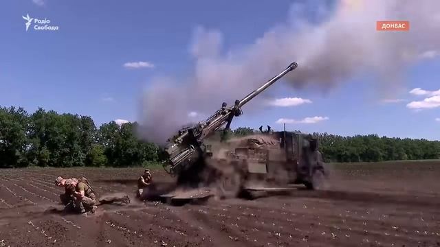 Работа самоходной артиллерийской установки CAESAR смотреть онлайн