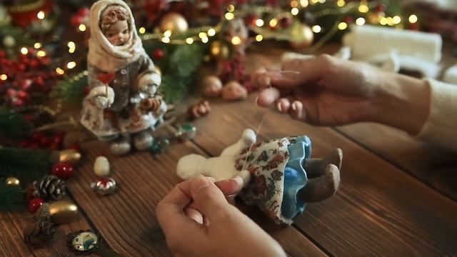 DIY Ватная игрушка своими руками смотреть онлайн