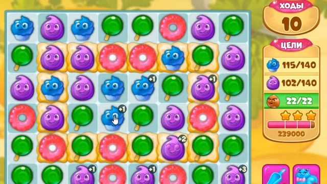 Долина Сладостей 950 уровень - Candy Valley Level 950 смотреть онлайн