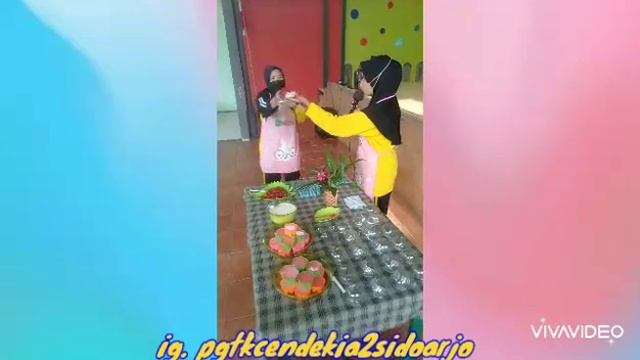 Cooking Class PG TK Cendekia 2 Sidoarjo "Strawberry Pudding" смотреть онлайн