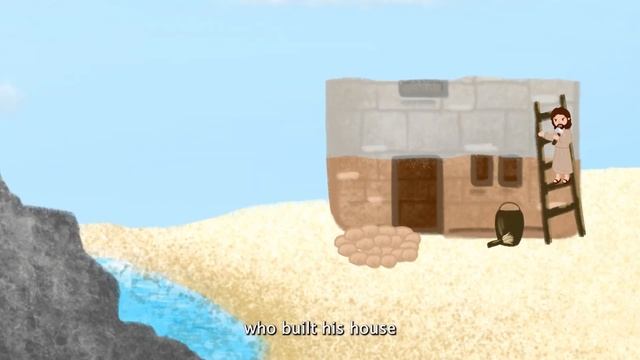 THE HOUSE UPON THE ROCK AND SAND · BIBLE STORIES FOR CHILDREN KIDS · ANIMATED CARTOON #jesuslovesme смотреть онлайн