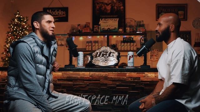 Ислам Махачев в подкасте Деметриуса Джонсона Большое интервью перед боем с Царукяном FightSpaceMMA смотреть онлайн