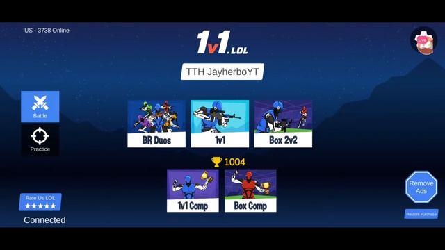 1v1 lol best mobile player TTH clan is the best clan out here come watch road to 500 subscribers смотреть онлайн