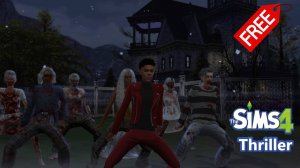 The Sims 4 Dancing Animations(Thriller) - Free Download