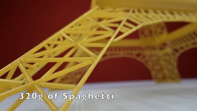 How to Make the Eiffel Tower from Spaghetti Pasta смотреть онлайн