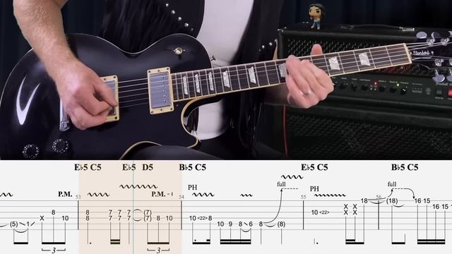 Dio - Holy Diver - урок игры на электрогитаре с табами