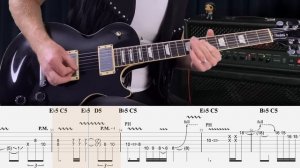 Dio - Holy Diver - урок игры на электрогитаре с табами