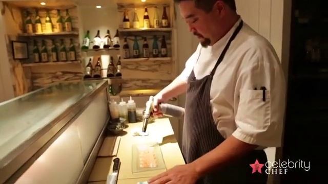 Salmon Carpaccio by Chef Robert Shoaf at Umi Sushi Delano South Beach смотреть онлайн