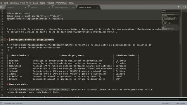 Linguagem R: Como utilizar os recursos do RMarkdown para gerar relatórios e documentos смотреть онлайн