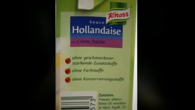 Knorr Sauce Hollandaise mit Crème fraîche смотреть онлайн