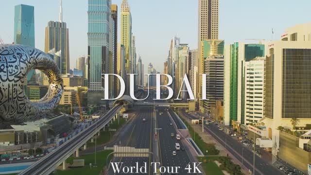 Dubai 4K - Relaxing Music Along With Beautiful Nature Videos смотреть онлайн