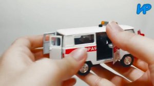 Машинки Для Детей. Скорая Помощь. Технопарк УАЗ 39625 со Звуком и Светом. Игрушки Рядом