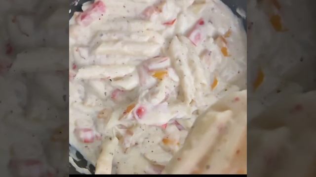 CREAMY WHITE SAUCE PASTA | SEAN'S KITCHEN | #shorts смотреть онлайн