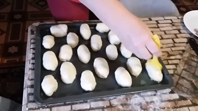 Сосиски в тесте для моих внучат. смотреть онлайн