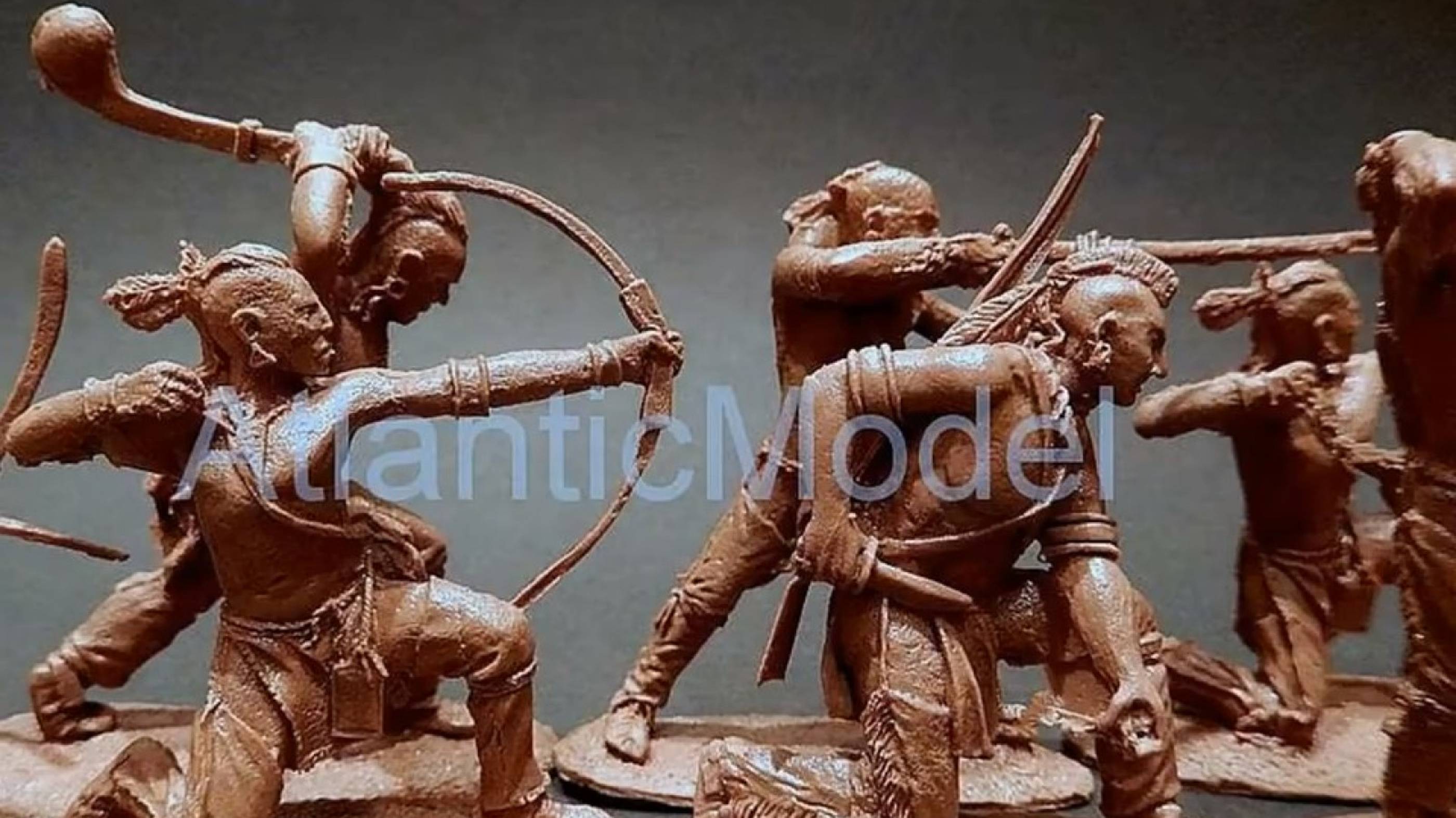 солдатики Barzso Индейцы Шауни набор 13 фигур 7 поз смотреть онлайн