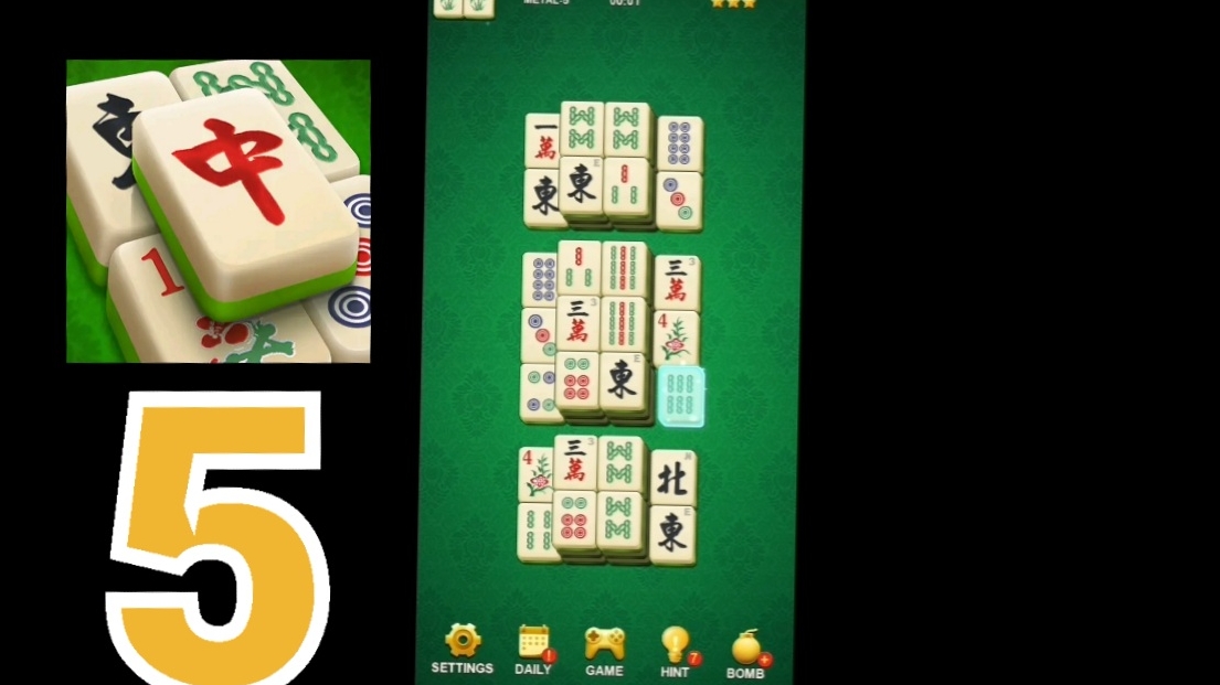 Mahjong - Gameplay Walkthrough Part 5 - Chapter Metal: Level 5 смотреть онлайн