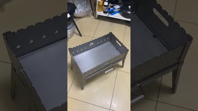 Мангал складной Большой с сумкой🔥www.kazanoptom.ru🔥#мангал#шашлык#складноймангал#мангалссумкой#угли смотреть онлайн