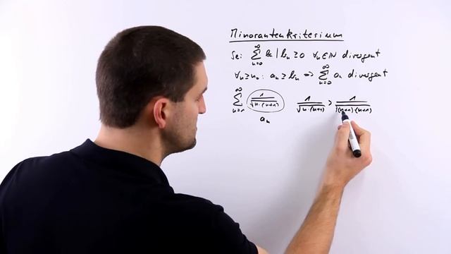 Minorantenkriterium, Definition am Beispiel, Konvergenz/Divergenz von Reihen смотреть онлайн