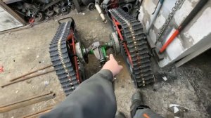 Изготовление бешеной табуретки (жопавоз) на гусеницах Крутец. 1 часть