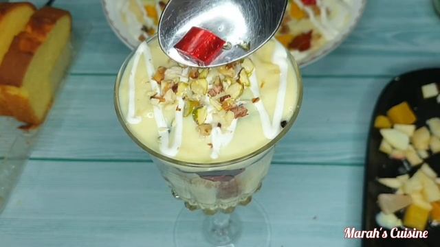 Fruit Trifle || Semolina dessert || 2 Quick and easy desserts عید اسپیشل смотреть онлайн