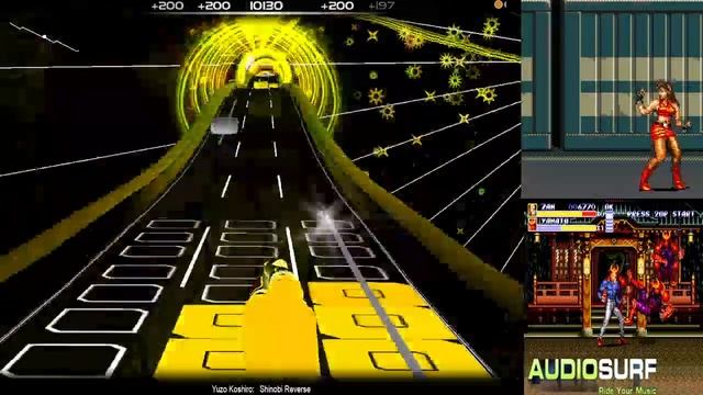 Audiosurf#47 Streets of Rage 3 (Genesis) Shinobi Reverse смотреть онлайн