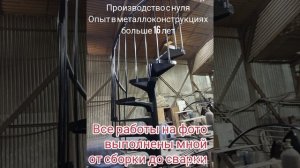 В поисках работы.
Производство металлоконструкций