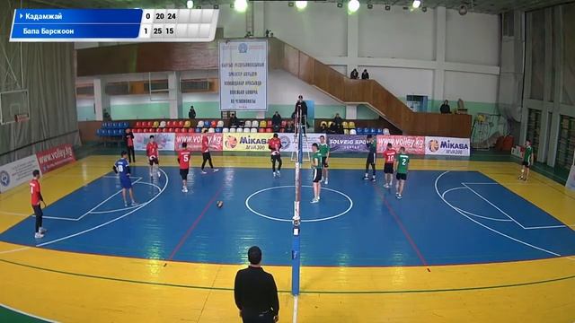 ВК Кадамжай VS ВК БАПА Барскоон. Чемпионат КР по волейболу. Высшая лига. 2 тур смотреть онлайн