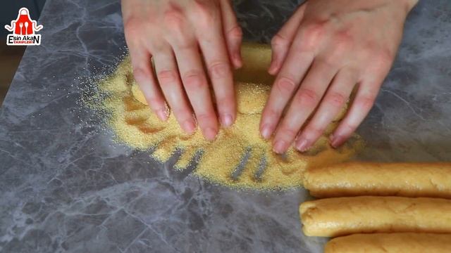 10 Dakikada⏰Çok Kolay İRMİKLİ KESME TATLI! Bu Tatlıya Bayılacaksınız😋İrmik Tatlısı / Şerbetli Tatlı