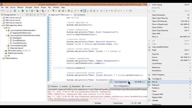 Eager vs Lazy Loading | Hibernate tutorial | Beginner Course | Basics of Hibernate | ORM Framework смотреть онлайн