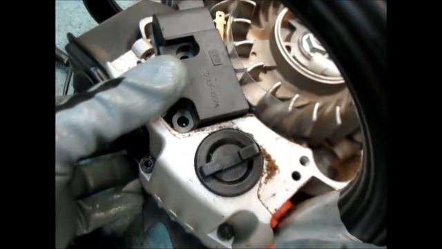 НЕТ ИСКРЫ В БЕНЗОПИЛЕ, замена катушки зажигания