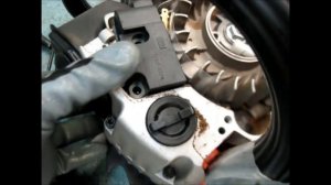 НЕТ ИСКРЫ В БЕНЗОПИЛЕ, замена катушки зажигания