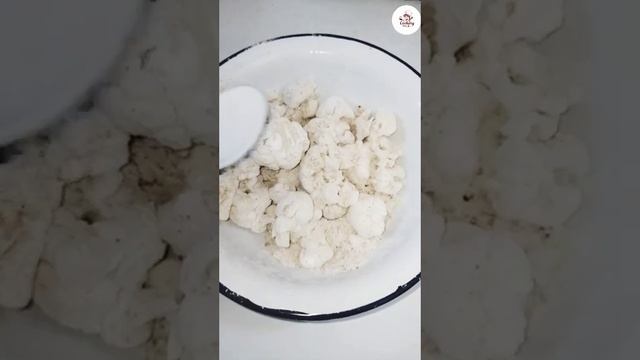 fried cauliflower 🥦🥦 #short #cookingwithafreen смотреть онлайн