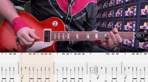 Dire Straits - Money for Nothing - урок игры на электрогитаре с табами