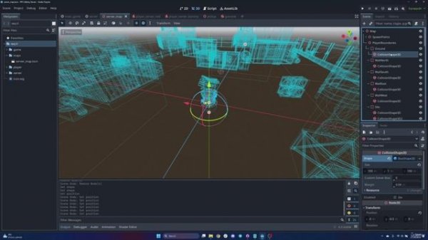 Create A Dedicated Server Multiplayer Shooter in Godot 43