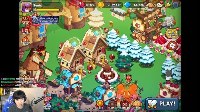 Eclair Cookie Showcase In Arena - Cookie Run Kingdom